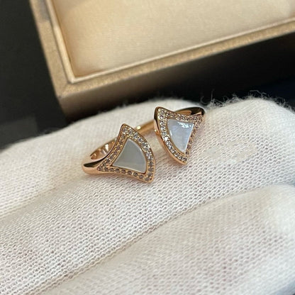 [⭐Shinejoy]DREAM MOP DIAMOND OPEN RING