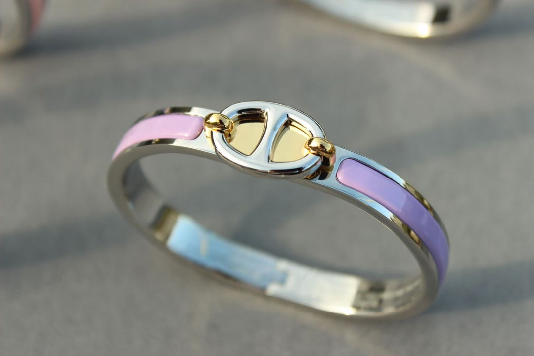 [⭐Shinejoy]CLIC CHAINE SILVER BRACELET