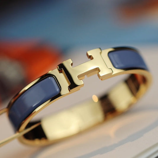 [⭐Shinejoy]H BRACELET 12MM BLUE GRAY