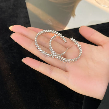 [⭐Shinejoy]CLASH HOOP EARRINGS
