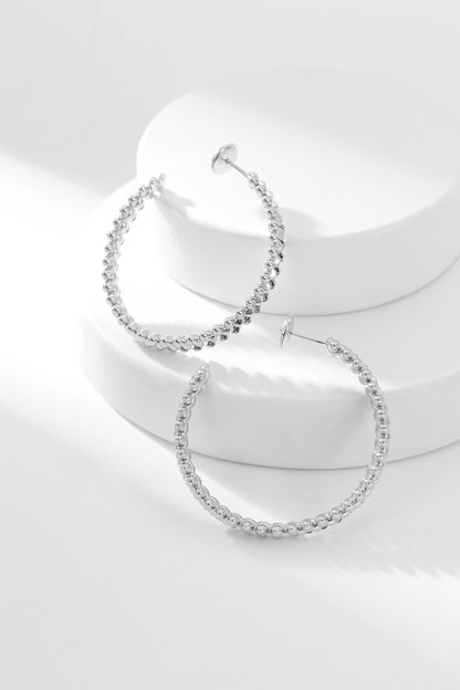 [⭐Shinejoy]CLASH HOOP EARRINGS