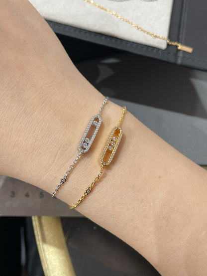 [⭐Shinejoy]BABY MOVE DIAMOND BRACELET