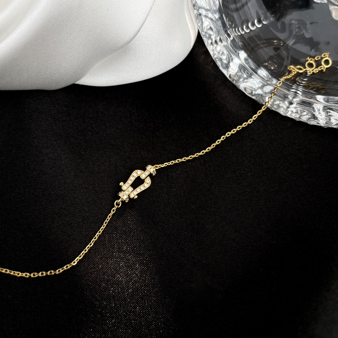 [⭐Shinejoy]FORCE 10 FULL DIAMOND BUCKLE CHAIN LINK MINI MODEL