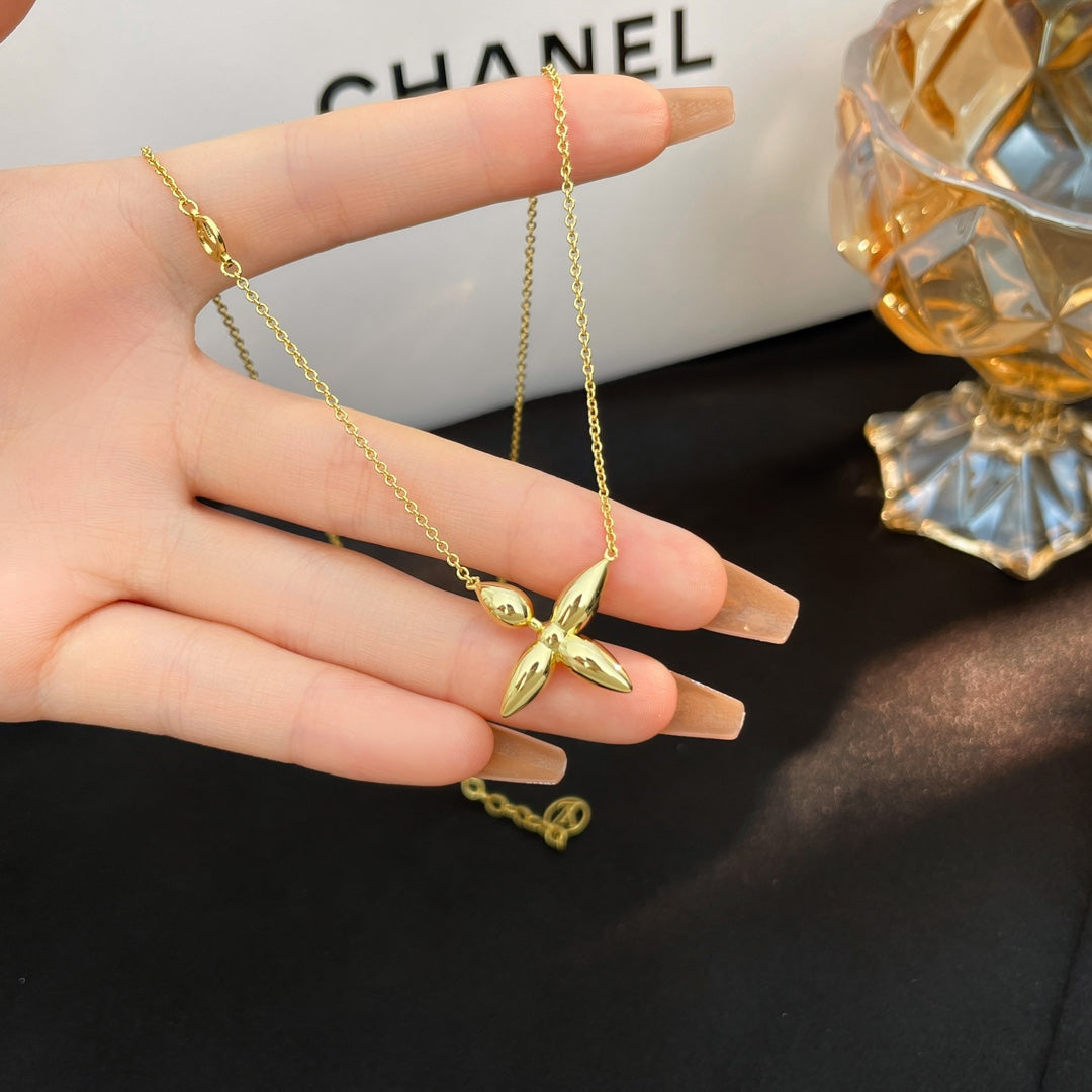 [⭐Shinejoy]LOUISETTE GOLD NECKLACE