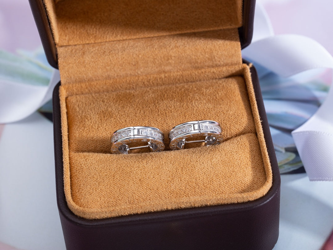 [⭐Shinejoy]ZERO 1 MINI SILVER DIAMOND EARRINGS