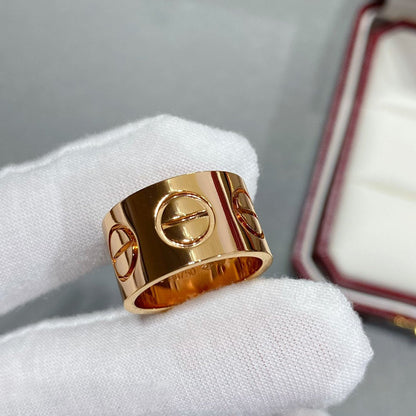 [⭐Shinejoy]LOVE 11MM LARGE RING
