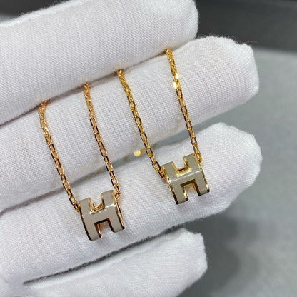 [⭐Shinejoy]MINI POP H NECKLACE