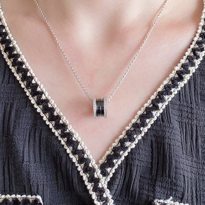 [⭐Shinejoy]ZERO 1 DIAMOND CERAMIC NECKLACE