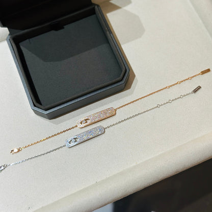 [⭐Shinejoy]MOVE CLASSIQUE DIAMOND PAVED BRACELET
