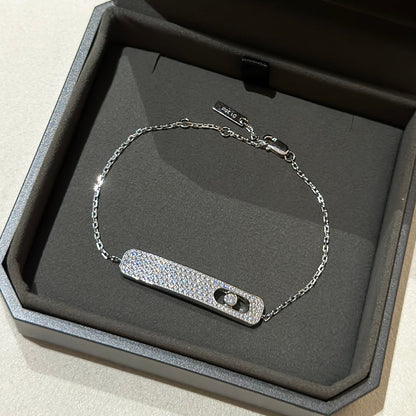 [⭐Shinejoy]MOVE CLASSIQUE DIAMOND PAVED BRACELET
