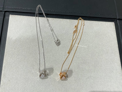 [⭐Shinejoy]LIENS EVIDENCE DIAMOND PAVED NECKLACE