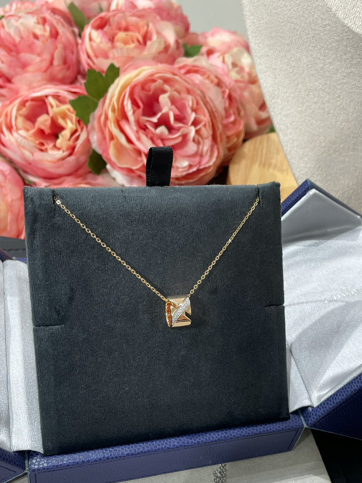 [⭐Shinejoy]LIENS EVIDENCE DIAMOND NECKLACE