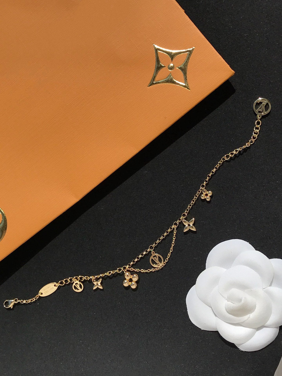 [⭐Shinejoy]BLOOMING PINK GOLD MOP BRACELET