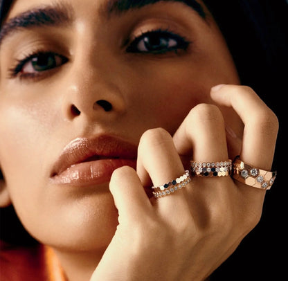 [⭐Shinejoy]BEE LOVE DIAMOND LARGE RING