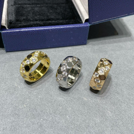 [⭐Shinejoy]BEE LOVE DIAMOND LARGE RING