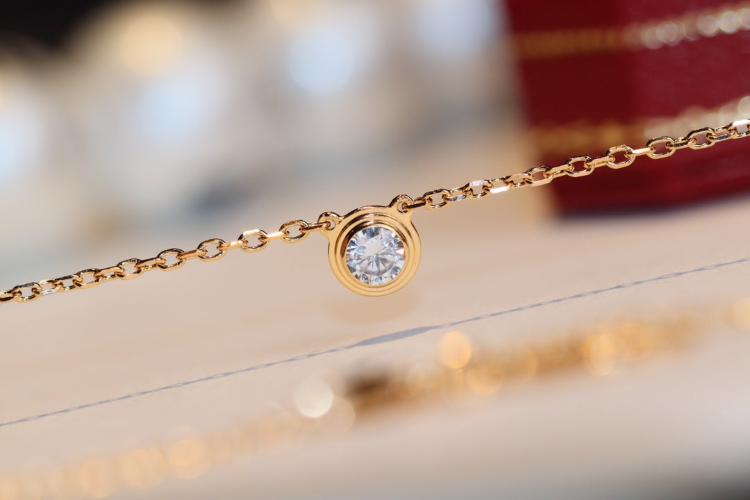 [⭐Shinejoy]DAMOUR DIAMOND NECKLACE