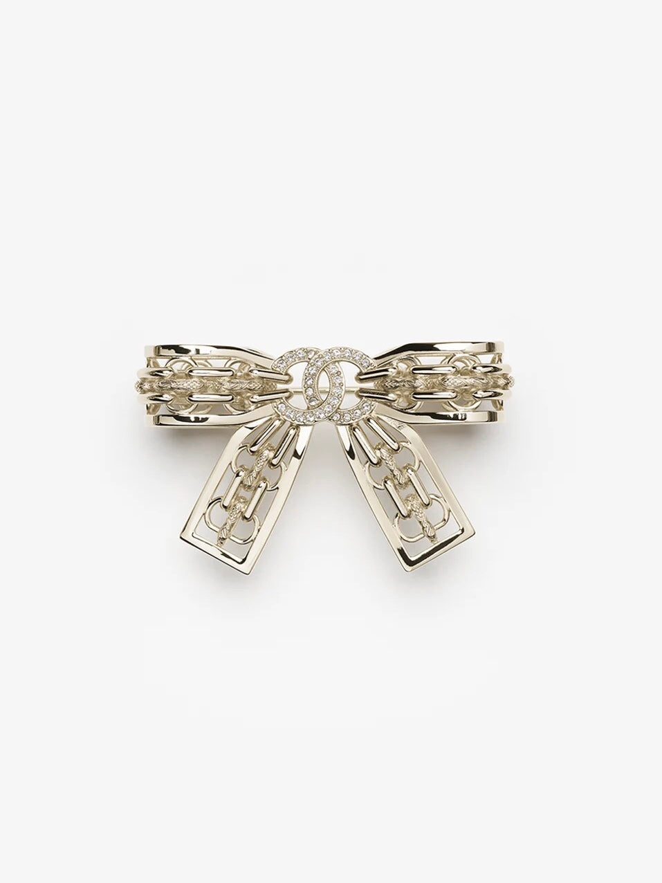 [⭐Shinejoy]25K Hollow Bow Brooch
