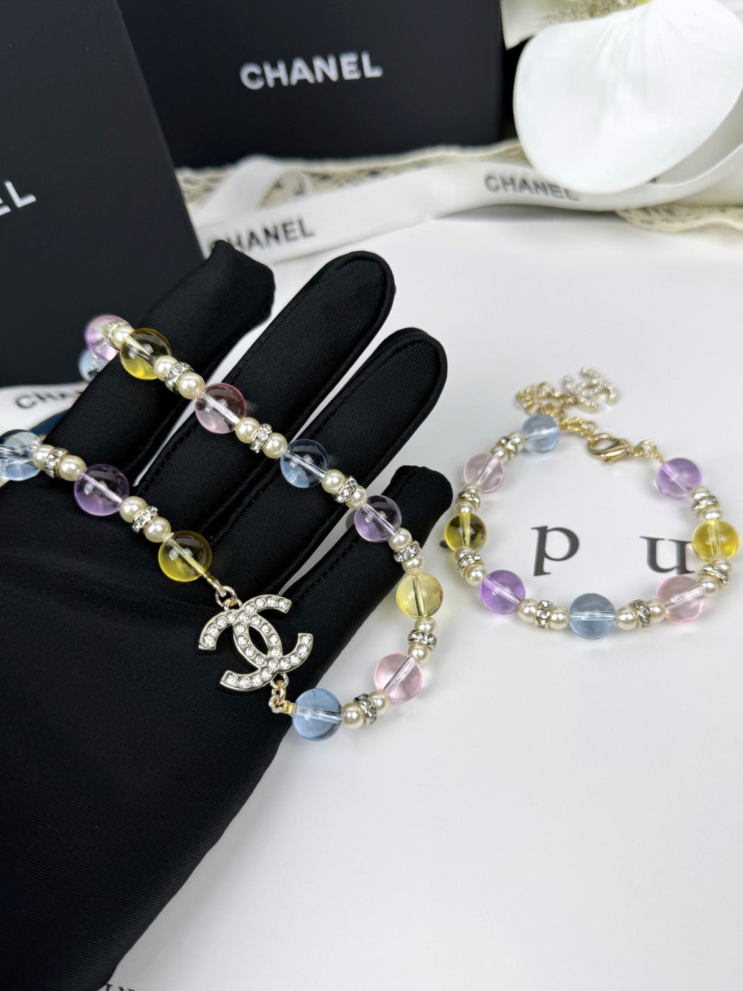 [⭐Shinejoy]26C New Spring Collection Colorful Transparent Resin Necklace