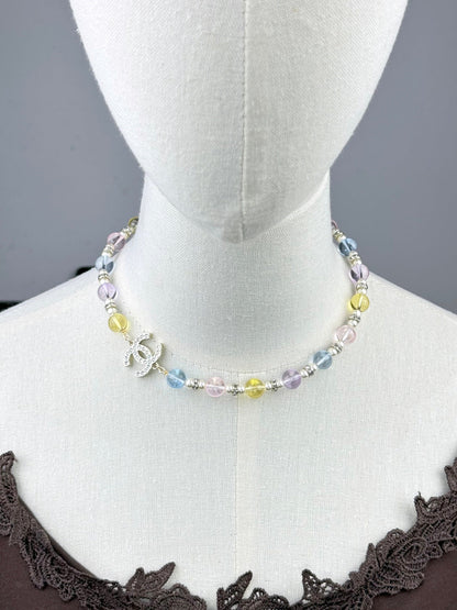 [⭐Shinejoy]26C New Spring Collection Colorful Transparent Resin Necklace