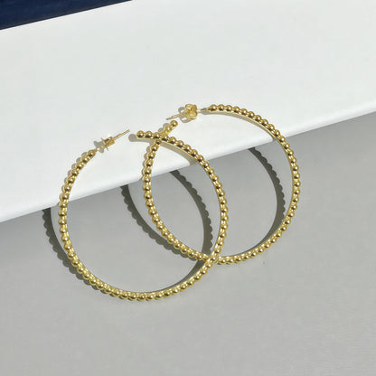 [⭐Shinejoy]SMOOTH BEAD STUD EARRINGS