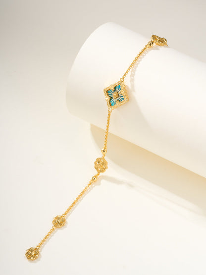 [⭐Shinejoy]B.C.L ENAMELED One-Flower Bracelet（Various Colors)