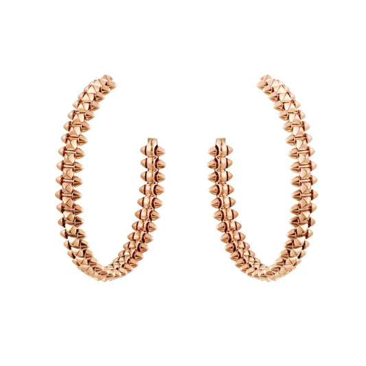 [⭐Shinejoy]CLASH LARGE HOOP EARRINGS