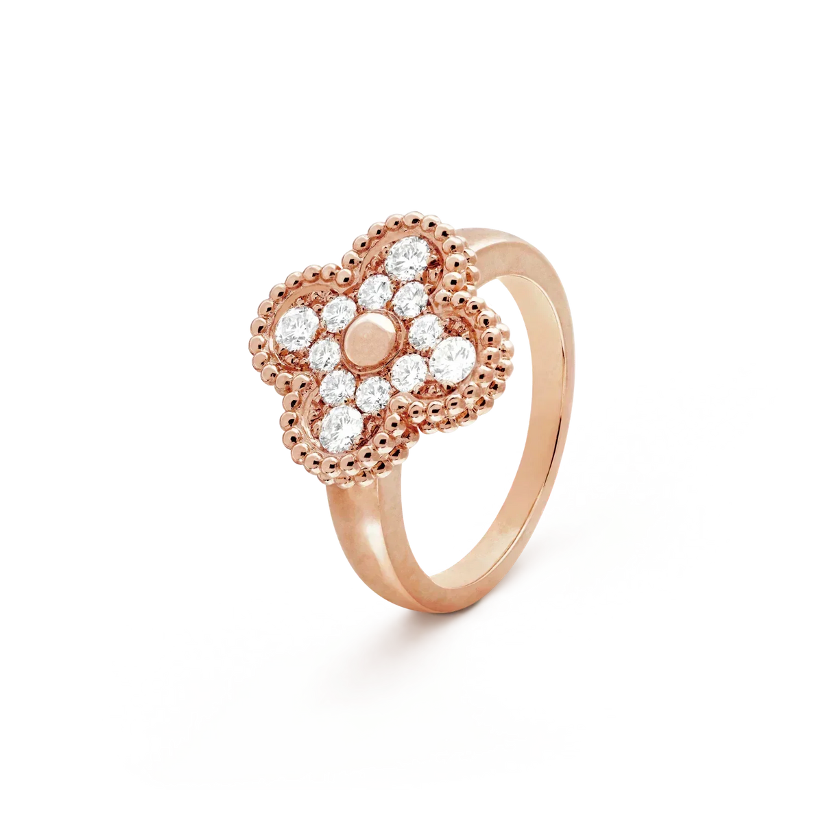 [⭐Shinejoy]CLOVER DIAMOND RING