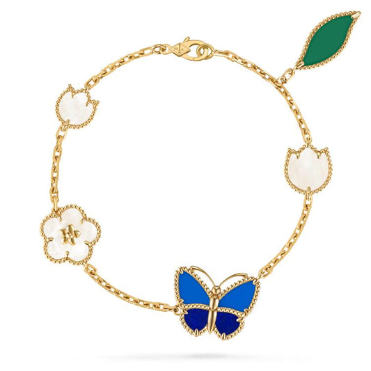 [⭐Shinejoy]2026 NEW SPRING LUCKY 5 MOTIF BRACELET