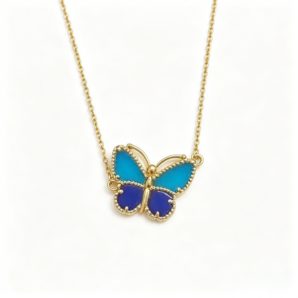 [⭐Shinejoy]  2026 NEW LUCKY BUTTERFLY 1 MOTIFS NECKLACE