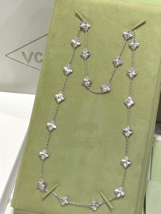 [⭐Shinejoy]CLOVER 20 MOTIFS SILVER LASER
