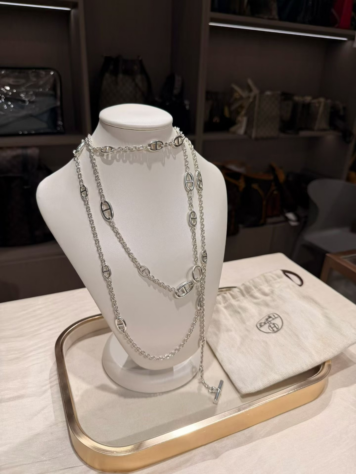 [⭐Shinejoy]Classic Silver Sweater Chain