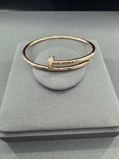 [⭐Shinejoy]JUSTE BRACELET 2.5MM  DIAMONDS