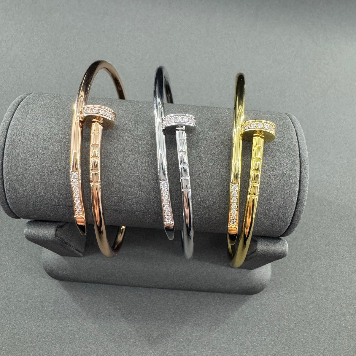 [⭐Shinejoy]JUSTE BRACELET 2.5MM  DIAMONDS