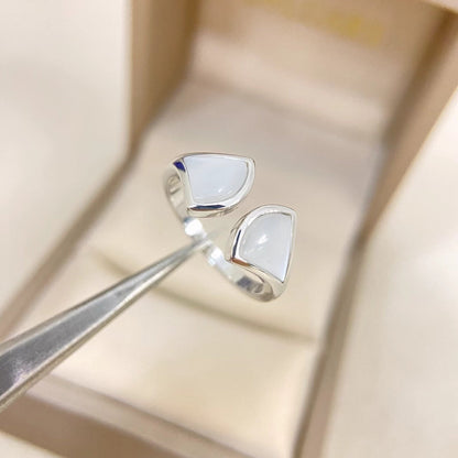 [⭐Shinejoy]DOUBLE SKIRT PATTERN OPEN RING