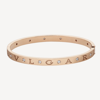 [⭐Shinejoy]ZERO 1 PINK GOLD 12 DIAMONDS BRACELET
