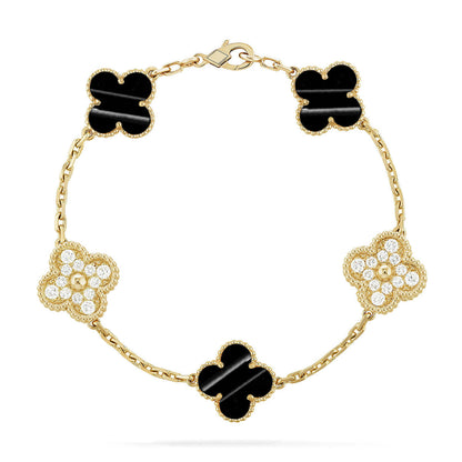 [⭐Shinejoy] CLOVER 5 MOTIF PULSAR STONE BRACELET COLLECTION