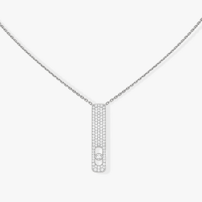 [⭐Shinejoy]MY FIRST DIAMOND PAVED NECKLACE