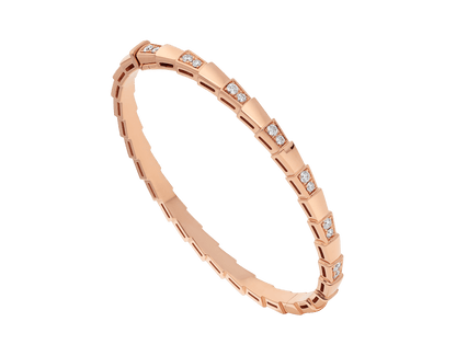 [⭐Shinejoy]SERPENTI BRACELET PINK GOLD DIAMOND
