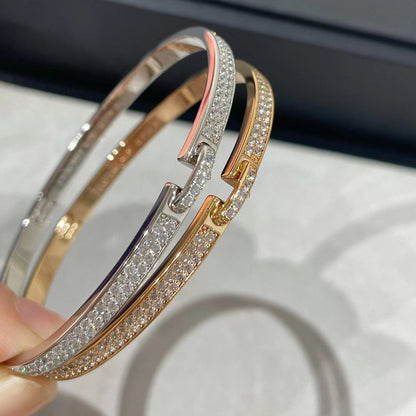 [⭐Shinejoy]LIENS VIDENCE DIAMOND PAVED BRACELET