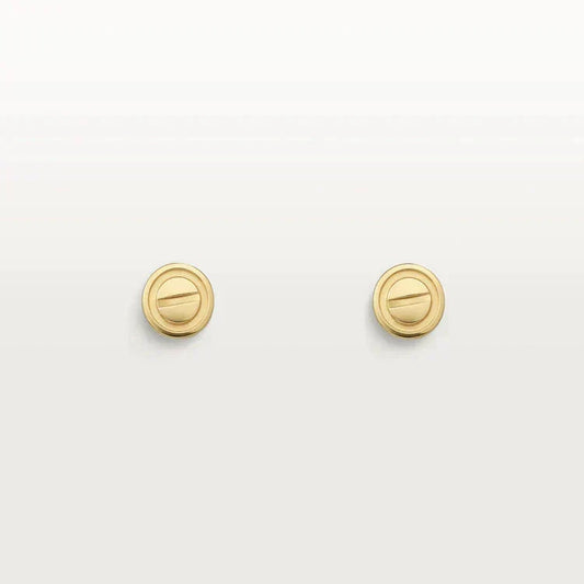 [⭐Shinejoy]LOVE EARRINGS GOLD 10MM