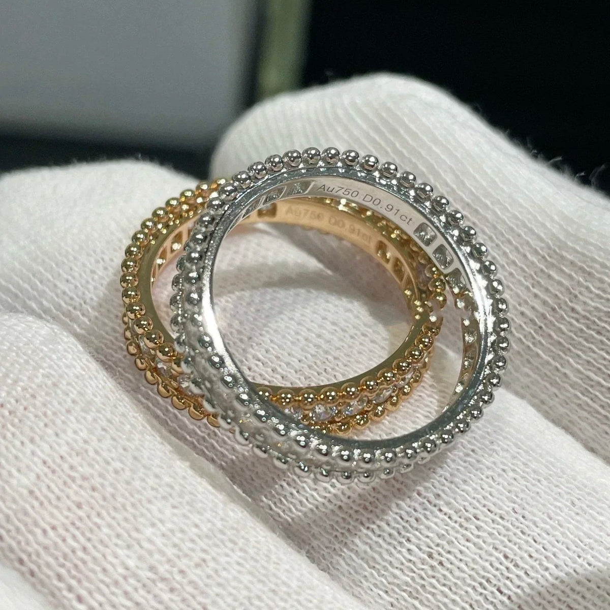 [⭐Shinejoy]PERLEE DIAMOND SILVER RING