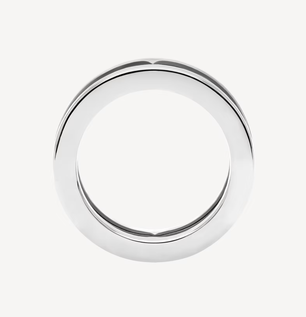[⭐Shinejoy]ZERO 1 ONE-BAND WITH OPENWORK LOGO SPIRAL RING