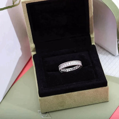 [⭐Shinejoy]PERLEE DIAMOND SILVER RING