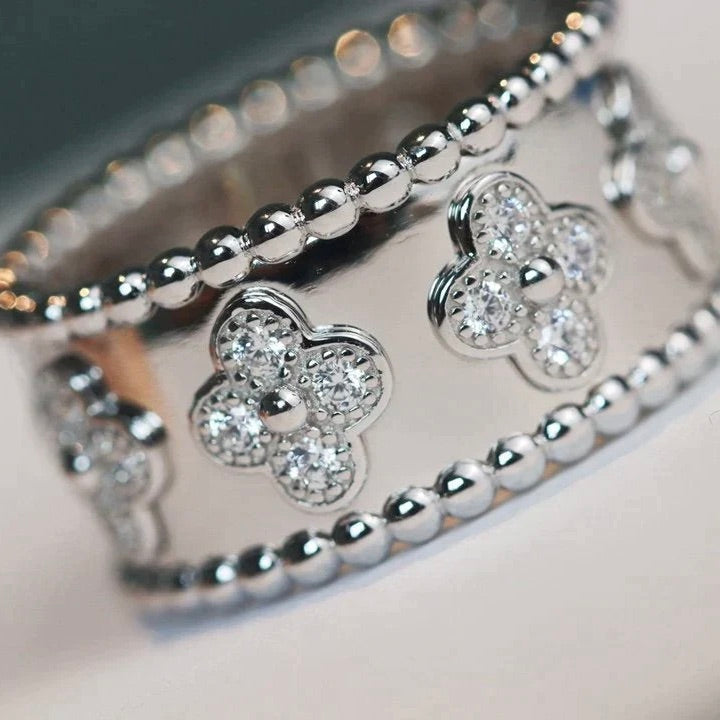 [⭐Shinejoy]CLOVER KALEIDOSCOPE RING 10MM