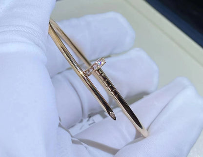 [⭐Shinejoy]JUSTE BRACELET 2.5MM DIAMONDS