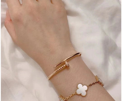[⭐Shinejoy]JUSTE BRACELET 2.5MM DIAMONDS