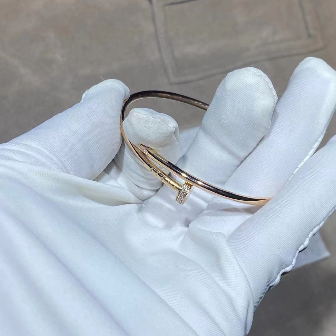 [⭐Shinejoy]JUSTE BRACELET 2.5MM DIAMONDS
