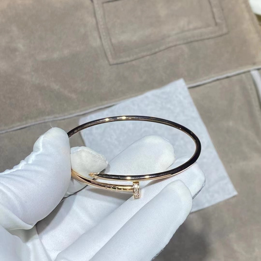 [⭐Shinejoy]JUSTE BRACELET 2.5MM DIAMONDS