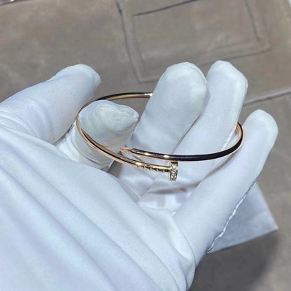[⭐Shinejoy]JUSTE BRACELET 2.5MM DIAMONDS