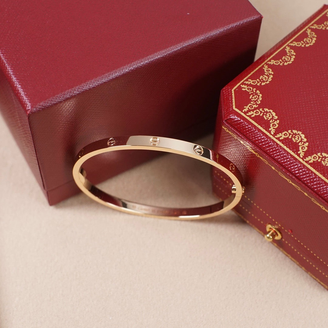 [⭐Shinejoy]LOVE BRACELET 3.65MM NO DIAMONDS
